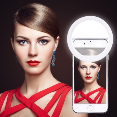 Lampă - inel pentru selfie calitativ 